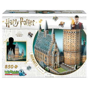lot 12890 image: Wrebbit Harry Potter Collection - Hogwarts - Great Hall 3D Puzzle- 850 Pieces