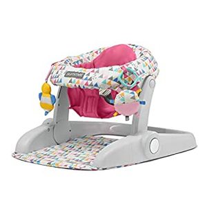 lot 12894 image: Summer Learn-to-Sit Stages 2-Position Floor Seat (Funfetti Pink)