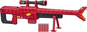 lot 2444 image: Nerf Roblox Zombie Attack Viper Strike Nerf Sniper-Inspired Blaster