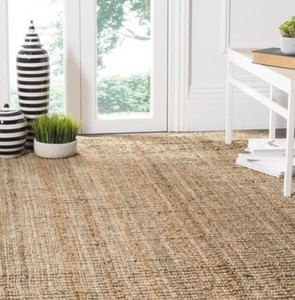 lot 2447 image: Natural Farmhouse Rug 95x64