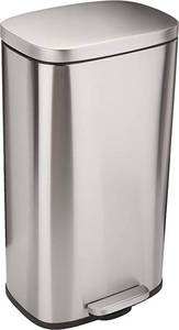 lot 3809 image: Amazonbasics Stainless Step Trash Can
