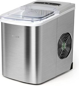 lot 3811 image: Zyerch Ice Maker Machine Countertop, 26lb Ice Per Day
