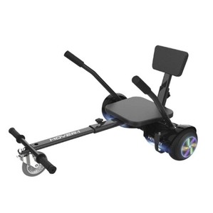 lot 12527 image: Hover 1 Turbo Hoverboard Combo With Seat Attachment Retail $279.99