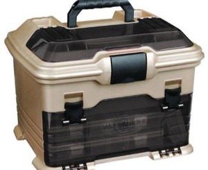 lot 12888 image: Flambeau Multi Section Bait Tackle Box