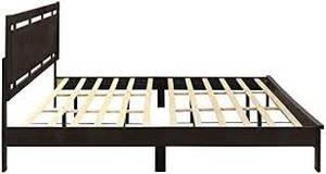 lot 1918 image: Home Styles Queen Poster Bed Rails (ONLY), Brown, 82 x 60.25