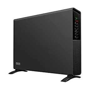 lot 1054 image: DeLonghi Convection Panel Heater, Full Room Quiet 1500W, FreestandingEasy Install Wall Mount, LED Digital Display, Adjustable Thermostat, Timer, Energy Saving, Asphalt Gray (B07HHYCGT3)