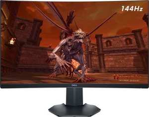 lot 1055 image: Dell - S2721HGF 27 Gaming - LED Curved FHD FreeSync and G-SYNC Compatible Monitor (DisplayPort, HDMI) - Black