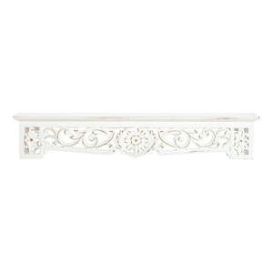 lot 1062 image: Fetco Home Decor Novelty 5 in x 30 in Wood Floating Shelf
