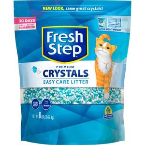 lot 3920 image: Fresh Step Crystals Premium Cat Litter Scented 8 Pounds