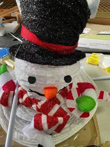 lot 3923 image: Noble House Snowman