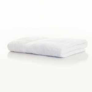 lot 3969 image: OCM 100% Cotton Oversized Bath Sheet White Supersoft 30 x 60 Bathroom Towel For House Dorm Apartment Spa Gym and More, 2 Pack