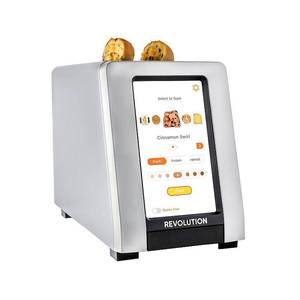 lot 12133 image: Revolution Cooking - Revolution InstaGLO R180 Toaster in Stainless Steel - Stainless Steel