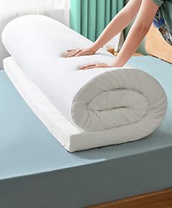 lot 12849 image: Linsy Home Mattress Topper 74in X 42In