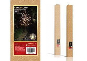 lot 1056 image: 6.5ft 208L LED Lighted Flower Tree
