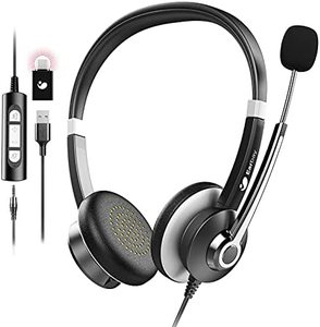 lot 1075 image: Earbay Wired USB Computer Headset