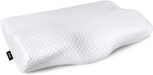 lot 1988 image: Ergonomic Memory Foam Pillow 24in X 13in