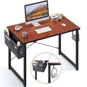 lot 3922 image: ODK Writing Desk 39 Grey TopBlack Legs