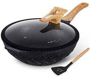 lot 3929 image: CookLover 13 Flat Bottom Wok