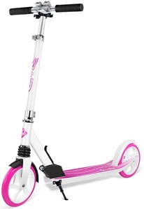 lot 3962 image: Beleev Girls Scooter, Pink And White