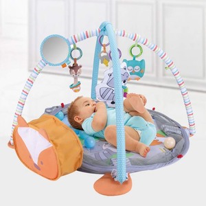 lot 8032 image: WYSWYG 3 In 1 Fox Activity Gym and Ball Pit 0m