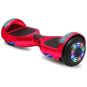 lot 12073 image: Newest Generation Electric Hoverboard Chrome Red