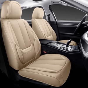 lot 12860 image: Coverado Beige Car Seats, 3 Pack