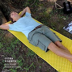 lot 12865 image: Wolf Walker Camping Closed Cell Foam Sleeping Pad, Waterproof And Foldable (stock image color may differ)