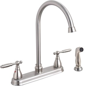 lot 12873 image: Shaco Sink Faucet, Silver
