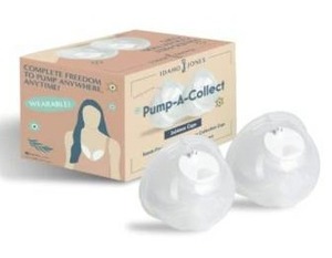 lot 12165 image: Pump-A-Collect Wearable Silicone Collection Cups (2x24mm)