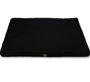 lot 9456 image: Ajna Organic Cotton Zabuton Meditation Mat - Luxurious Meditation Cushion Floor Pillow - Zabuton Meditation Cushion Large - 100% Cotton Filling (Black)