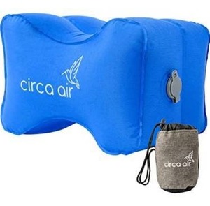 lot 9486 image: CIRCA AIR Inflatable Knee Pillow for Side Sleepers - Orthopedic Knee Pillows for Sleeping, Sciatica Relief, Back Pain, Leg Pain, Hip or Joint Pain. Weighs Only 1.98 Oz Perfect for Travel Home