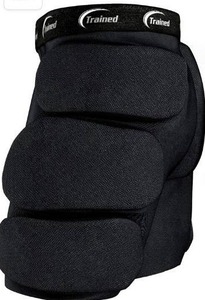 lot 9494 image: Trained Padded Protective Shorts for Extreme Sports Black Large