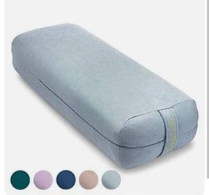 lot 9505 image: AJNA Yoga Bolster Pillow - Luxurious 100% Organic Vegan Suede