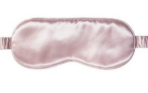 lot 9518 image: Slip Silk Sleep Mask, Pink (One Size) - 100% Pure Mulberry 22 Momme Silk Eye Mask - Comfortable Sleeping Mask with Elastic Band  Pure Silk Filler and Internal Liner