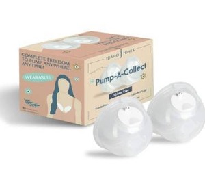 lot 9560 image: Pump-A-Collect Wearable Silicone Collection Cups (2x24mm)