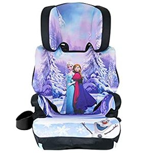 lot 8598 image: KidsEmbrace High-Back Booster Car Seat, Disney Frozen Elsa and Anna (B08465GD4W)