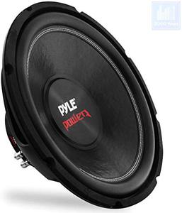 lot 8611 image: Car Vehicle Subwoofer Audio Speaker - 15inch Non-Pressed Paper Cone, Black Plastic Basket, Dual Voice Coil 4 Ohm Impedance, 2000 Watt Power, Foam Surround for Vehicle Stereo Sound System Pyle PLPW15D