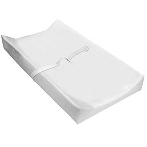 lot 8638 image: Delta Children Crib and Changer Changing Pad and Cover, White