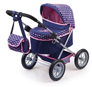 lot 8660 image: Bayer Baby Doll Trendy Pram Purple