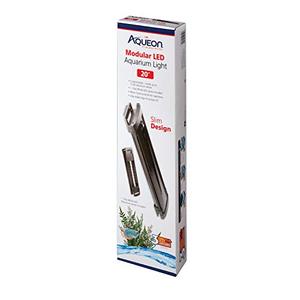 lot 8665 image: Aqueon Modular LED Aquarium Light Fixture, 20-inch
