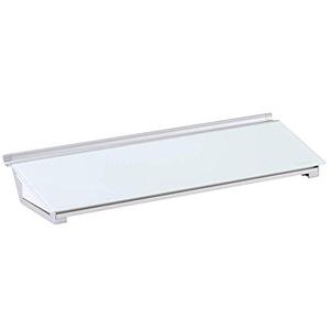 lot 8668 image: Quartet Glass Desktop Computer Pad, 18 x 6, Whiteboard, Dry Erase Surface, White Surface (GDP186)