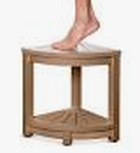 lot 9612 image: Rohkex Corner Shower Bench