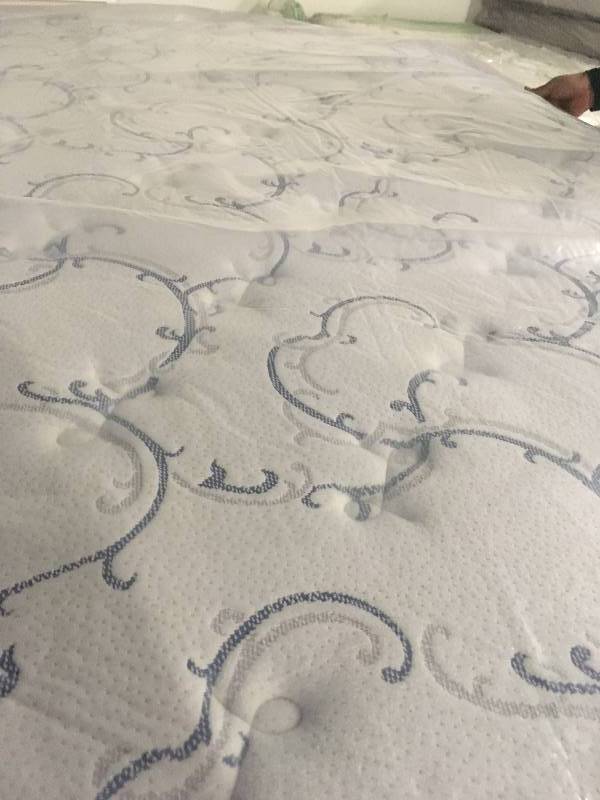 lot 380 image: King Sealy THICK pillowtop mattress