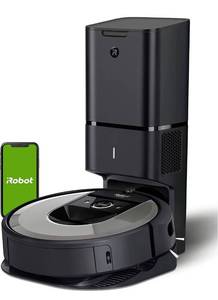 lot 39724 image: $$ iRobot Roomba i6 (6550) Robot Vacuum with Automatic Dirt Disposal-Empties Itself for up to 60 Days, Wi-Fi Connected, Works with Alexa, Carpets,  Smart Mapping Upgrade - Clean & Schedule by Room, Retail $665