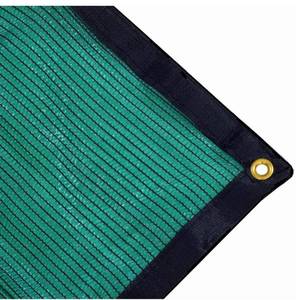 lot 39759 image: Harvest 70% Green Shade Cloth with Grommets, Premium Heavy Duty Mesh Tarp (12ft X 36ft)