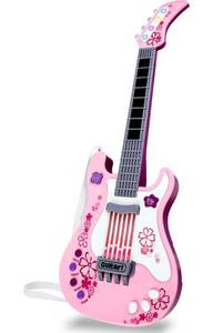 lot 61377 image: M SANMERSEN Kids Guitar for Girls Boys Kids Toy Guitar, Pink Guitar Musical Instruments Birthday Gift Party Favor for Kids, Batteries Not Included