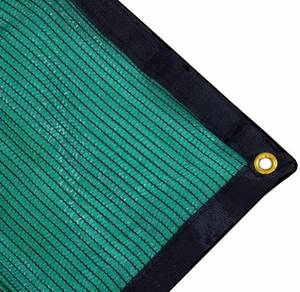 lot 61389 image: Harvest 70% Green Shade Cloth with Grommets, Premium Heavy Duty Mesh Tarp 20�36ft