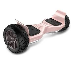 lot 61410 image: City Cruiser 8.5 Self Balance Scooter Hoverboard - UL2272 Certified, Two Wheel Dual Motors Electric Self-Balancing Scooter with Bluetooth Speaker LED Lights for Kids Adult (Rose Gold)