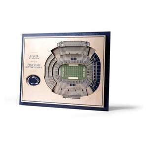 lot 61426 image: Penn State Nittany Lions 17 x 13 5-Layer StadiumViews 3D Wall Art