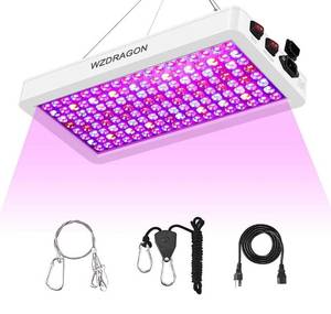 lot 61430 image: 2022 Upgraded WZDRAGON 2000W LED Grow Lights Double Chips Full Spectrum for Greenhouse and Indoor Plant Veg and Flower Growing
